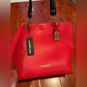 Karl lagerfield tote bag